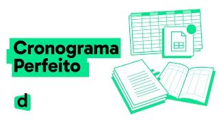 COMO MONTAR UM CRONOGRAMA DE ESTUDOS PERFEITO  QUER QUE DESENHE [upl. by Occir]