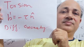 torsion in differential geometry Bsc Msc maths by Hd sir [upl. by Rekab856]