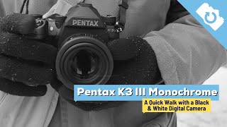 Shooting the Pentax K3 III Monochrome  Kamerastore [upl. by Ashbey]