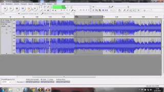 Tutorial Audacity  LiederMusik schneiden [upl. by Atsocal]