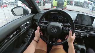 2023 Honda Civic FE RS Turbo POV Drive [upl. by Hafirahs]