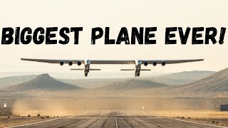 Biggest Plane Ever Stratolaunch Test Flight  Aviation News [upl. by Lamoureux]