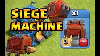 BelagerungsMaschinen in Clash of Clans  Rathaus 12 Update  RIP Anti 2 Star Bases [upl. by Epilef]