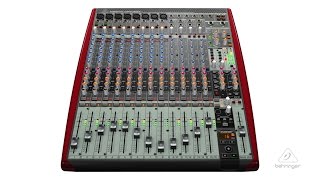 XENYX UFX1604 Analog Mixer and Multichannel USBFirewire Interface [upl. by Ahsiek]