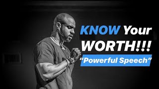 KNOW Your Worth Motivational Speech  Jeremy Anderson [upl. by Schuyler]