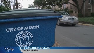 Mistake forces Austin Resource Recovery to spend extra money on new pamphlets [upl. by Elnukeda]