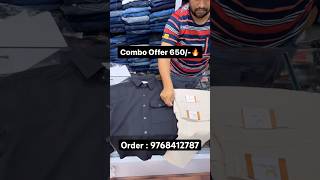 Baggy Jeans Shirt Combo Rs 650🔥 Trending Pattern Clothes shorts trending fashion viral [upl. by Nic]