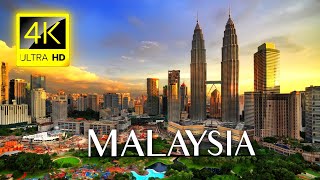 Malaysia  4K Video  Kuala Lumpur Malaysia Travel With Relaxing Music [upl. by Hunter]