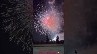 Fireworks 🎇 calgaryfestivals yyc viral shorts viralshorts canada india gujarati hindi [upl. by Gisela]