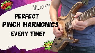 Pinch Harmonics Tutorial  Unleash Your Inner Guitar Hero [upl. by Margalit908]