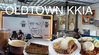 Kota Kinabalu Airport OLD TOWN CAFE😋Flight delayed😑 [upl. by Hebbe]