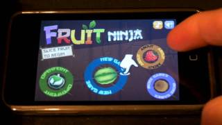 Fruit Ninja Application Review [upl. by Giarc]