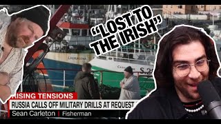 HasanAbi REACTS to Irish Fishermen Defeated the Russian Navy │ CNN News Reacts [upl. by Byrann]