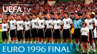 Germany v Czech Republic EURO 96 final highlights [upl. by Anuaik]