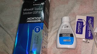 Dr Reddys Mintop Minoxidil Solution USP 5 Honest Review [upl. by Aseen467]