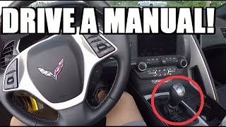 HOW TO DRIVE A STICK SHIFT EASY Step by Step Tutorial [upl. by Thorrlow921]