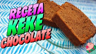 Receta Keke De Chocolate Fácil Y Rápido [upl. by Alejoa18]