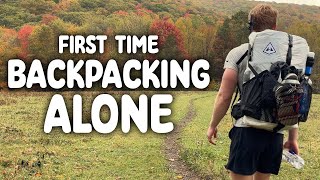 Solo Backpacking for the First Time as a Complete Beginner [upl. by Salangi]