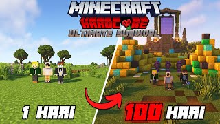 100 Hari di Minecraft Hardcore Ultimate Survival World  EDISI BERTIGA  danielbieje RiDhh [upl. by Franklyn49]