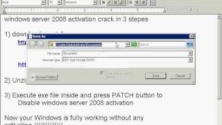 Windows Server 2008 Activation Crack [upl. by Llerrut555]