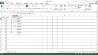 Excel 2013 Frequency Function amp Creating Histograms [upl. by Ratep240]