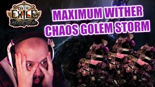 Maelström CHAOS GOLEM is INSANE potential League Starter [upl. by Anileh549]