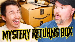 Unboxing a 35 AMAZON MYSTERY BOX amp Getting WAY MORE Than We Paid [upl. by Swor290]