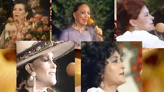 CINCO REINAS DE LA CANCION MEXICANA PRESENTACIONES EN VIVO [upl. by Gnolb]