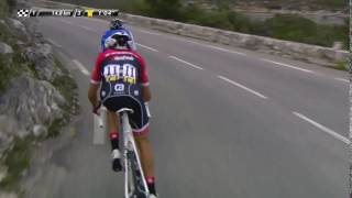 Contador going hard  Stage 8 Nice  Nice  ParisNice 2017 [upl. by Kasey]