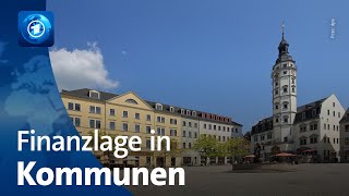 Angespannte Finanzlage in deutschen Städten und Gemeinden [upl. by Ycrad]