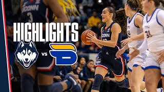 HIGHLIGHTS  UConn Women’s Basketball vs Toronto Metropolitan [upl. by Whitford720]