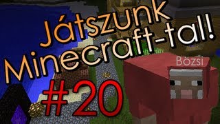 Játszunk Minecrafttal ✔ E20  RAGE QUIT XD [upl. by Eicarg]