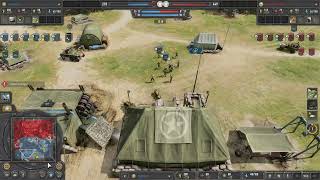 CoH3 USF vs DAK on Day 101 [upl. by Suqram388]