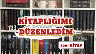 Kitaplık Turu ve Düzenleme 📚 300 Kitap [upl. by Adnylem]