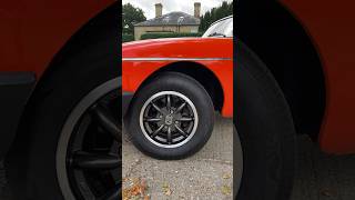 The BEST Classic Car Wheel Minilite Vs Wire Wheels wheels classiccars mg shorts [upl. by Valerle207]