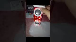 Review Speaker BLTH V8 transparan suara mantap dan bassdi Desain Elegan Dan RGB menjadi lebih mewah [upl. by Airtemed]