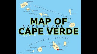 MAP OF CAPE VERDE [upl. by Niwled835]