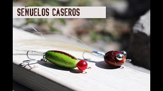 Señuelos de pesca caseros Fishing bait [upl. by Notlehs325]