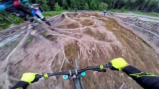 European Downhill Cup Leogang 2016  Course Preview Fabio Wibmer [upl. by Disharoon111]