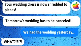 AirText Pro  My SIL envies me for marrying a doctor and ruins my dress just before the wedding But [upl. by Neenad]