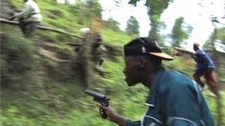 Docuclip Live attack by Genocidal Christians in Rwanda filmed by Peter Rinaldo [upl. by Wershba754]