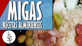 Receta MIGAS ALMERIENSES  Gastronomía Almería [upl. by Hutson863]