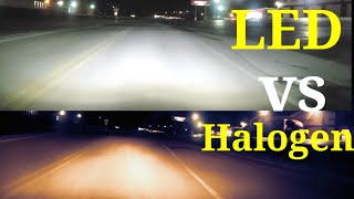 Best Headlights LED vs Halogen [upl. by Gnoy817]