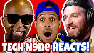 TECH N9NE REACTS to Harry Mack  INDEPTH Interview W Black Pegasus [upl. by Behn582]