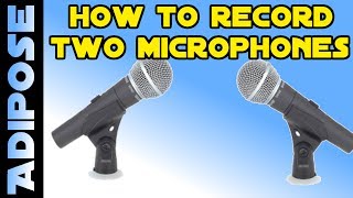 How to record TWO microphones at the SAME TIME Voice Meeter Tutorial [upl. by Adam396]