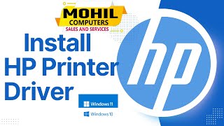 How to download hp printer drivers for windows 710  11 hpprinter driverinstall printerlaserjet [upl. by Oluap]