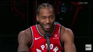 Kawhi Leonard laughing for 1 hour [upl. by Moreland]