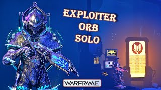 Exploiter Orb SOLO in WARFRAME [upl. by Min]