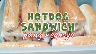 HOTDOG SANDWICH NA PANGNEGOSYO  LUTONG PINOY 2019 [upl. by Ardath70]