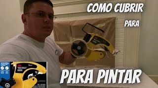 Como CUBRIR o Tapar Para PINTAR Paso a Paso [upl. by Sinnel]